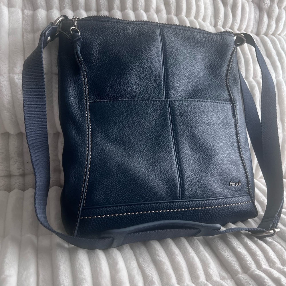 The Sak Navy Crossbody Shoulder Bag